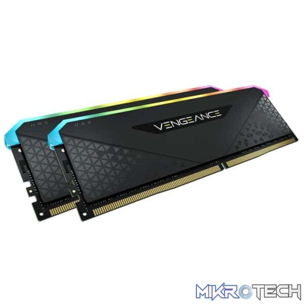 Corsair Vengeance RGB Pro RS 16GB (2x8GB) DDR4-3200 CL16 1.35V 288 pin Desktop Memory - Image 3